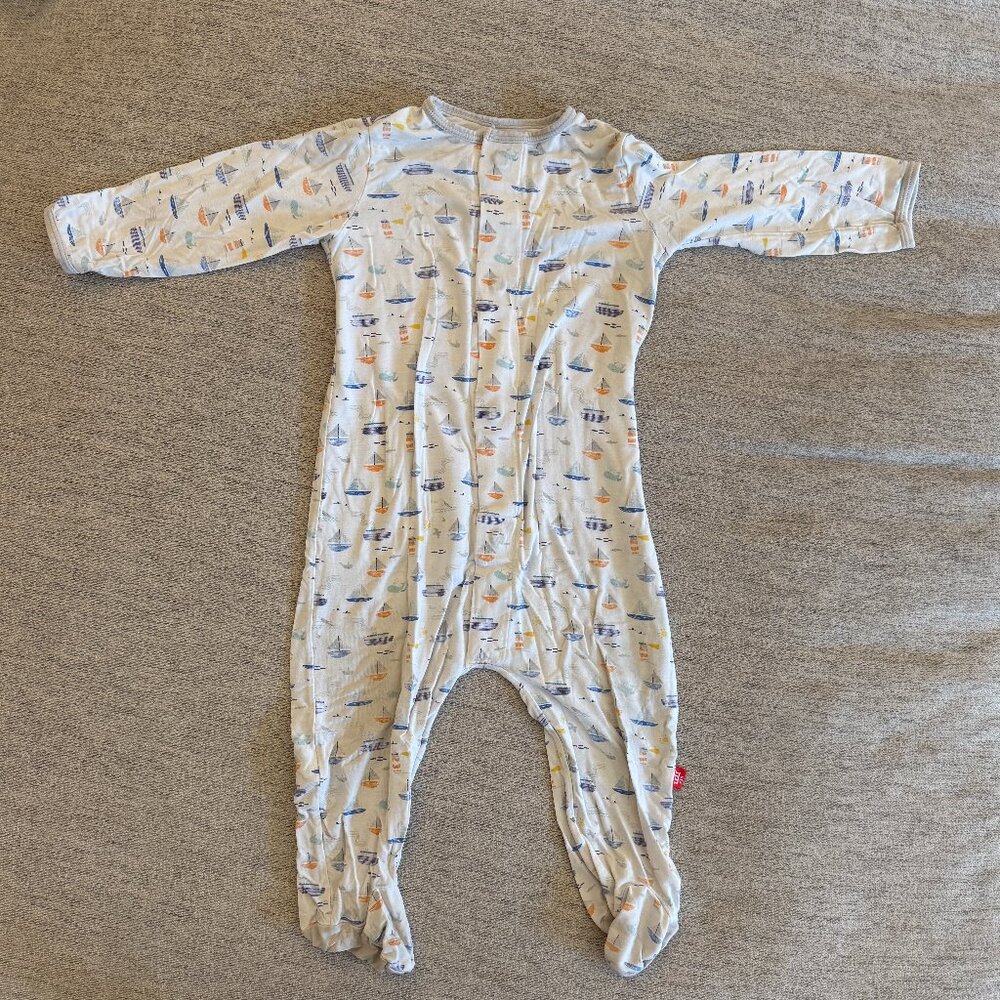 Magnetic Me 6-9 month footie